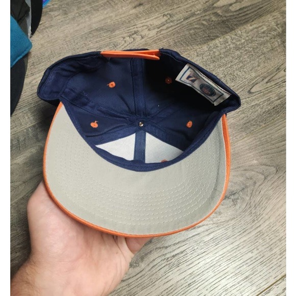 Vintage 90s Logo 7 Denver Broncos NFL Snapback Hat - Picture 3 of 4